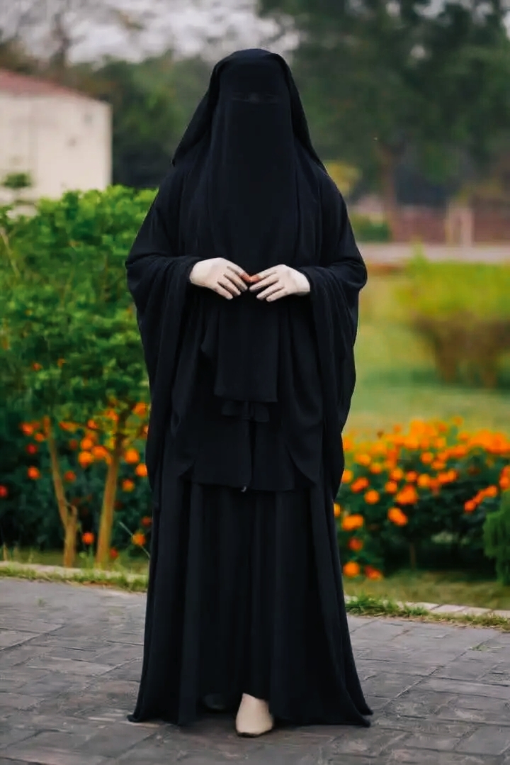 মুসলিমা সেট নিকাব ডিটেইল